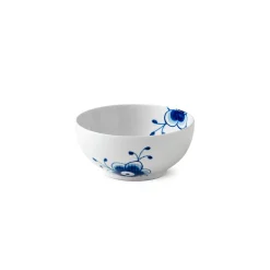 Blå Mega Riflet Skål 15cm<ROYAL COPENHAGEN Outlet