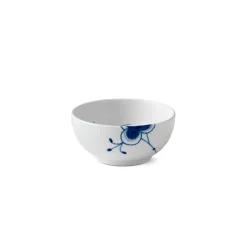 Blå Mega Riflet Skål 13cm<ROYAL COPENHAGEN Outlet