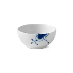 Blå Mega Riflet Skål 13cm<ROYAL COPENHAGEN Outlet