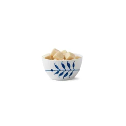Blå Mega Riflet Sukkerskål 10cl<ROYAL COPENHAGEN Best