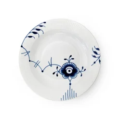Blå Mega Riflet Dyp Tallerken 27cm<ROYAL COPENHAGEN Hot
