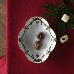 Stjerne Riflet Serveringsfat 17,5cm<ROYAL COPENHAGEN Outlet