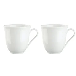 Rörstrand Swedish Grace Snø Krus 30cl 2pk Hvit<RÖRSTRAND