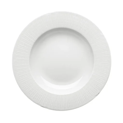 Rörstrand Swedish Grace Snø Dyp Tallerken 25cm Hvit<RÖRSTRAND Discount