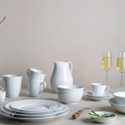 Rörstrand Swedish Grace Snø Dyp Tallerken 25cm Hvit<RÖRSTRAND Discount