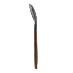 Serveringsskje m/Riller 31cm Karbonisert Ask<SCANPAN Clearance