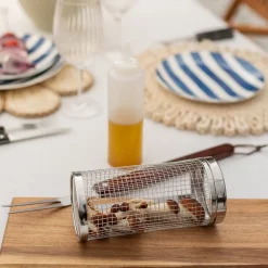 BBQ Grillkurv Rustfritt Stål 9,5 X 20.5cm<SEASONS Best