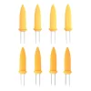 BBQ Maisholder Rustfritt Stål m/Plasthåndtak 8pk<SEASONS Sale