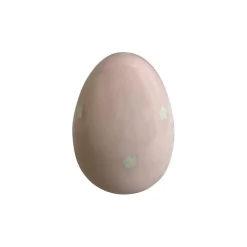 Easter Collection Egg m/Blomster 11cm Rosa<SEASONS