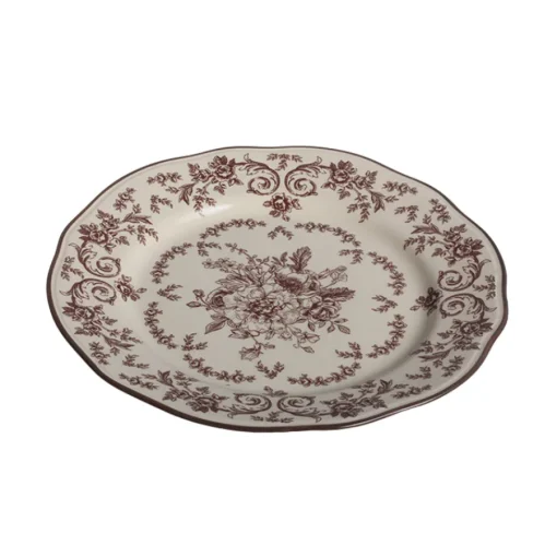 Fall Collection Tallerken 21cm Burgunder<SEASONS Clearance