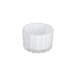 Love Collection Lyslykt Rund 4cm Hvit<SEASONS Online