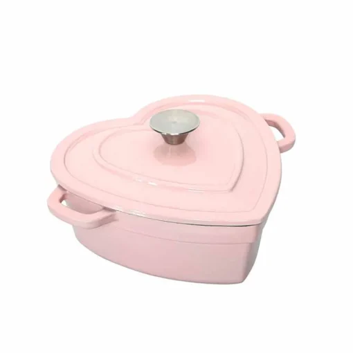 Love Collection Støpejernsgryte Hjerte Rosa 2,8L 23cm<SEASONS New