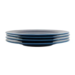 Sense Cobalt Tallerken 22cm 4pk<PORSGRUNDS PORSELÆNSFABRIK Best