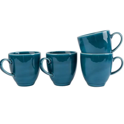 Sense Teal Krus 35cl 4pk<PORSGRUNDS PORSELÆNSFABRIK Sale
