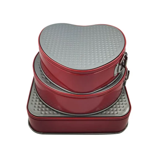 Springform Sett Rød 3pk 24cm / 26cm / 27cm<CHRISTIANIA 1739 Outlet