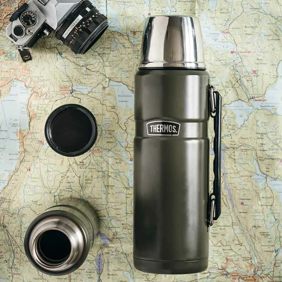 Stainless King Termos 1,2L Army<THERMOS New