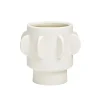 Vase Porselen Hvit 14 cm<G.WURM New