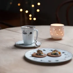 Wik & Walsøe Julemorgen Girlander Skål Til Krus 30cl<WIK & WALSØE