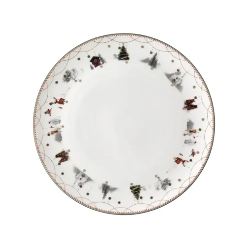 Wik & Walsøe Julemorgen Story Asjett 20cm<WIK & WALSØE